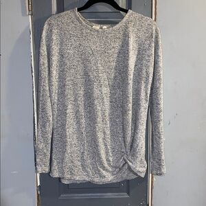 GAP Heather Gray Knit Top